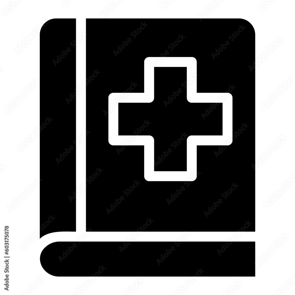 Fototapeta premium medicine icon 