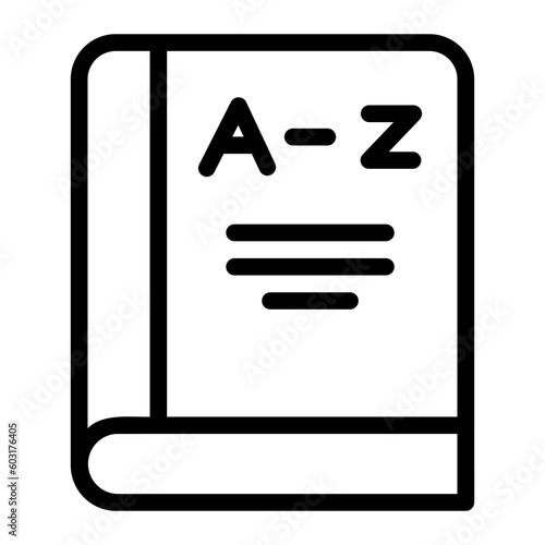 dictionary icon 