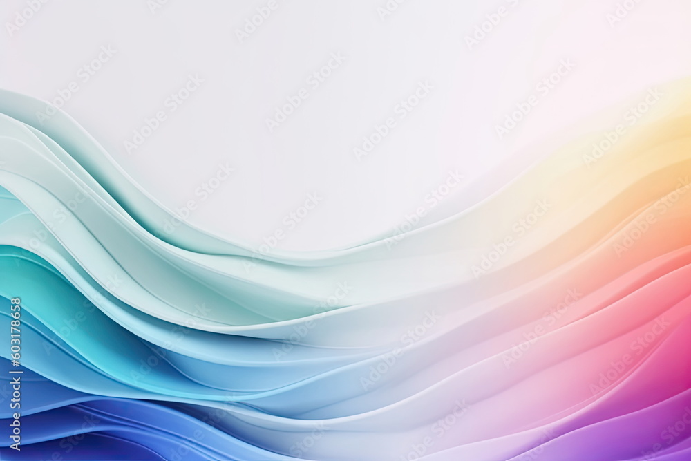 Fototapeta premium gradient white background
