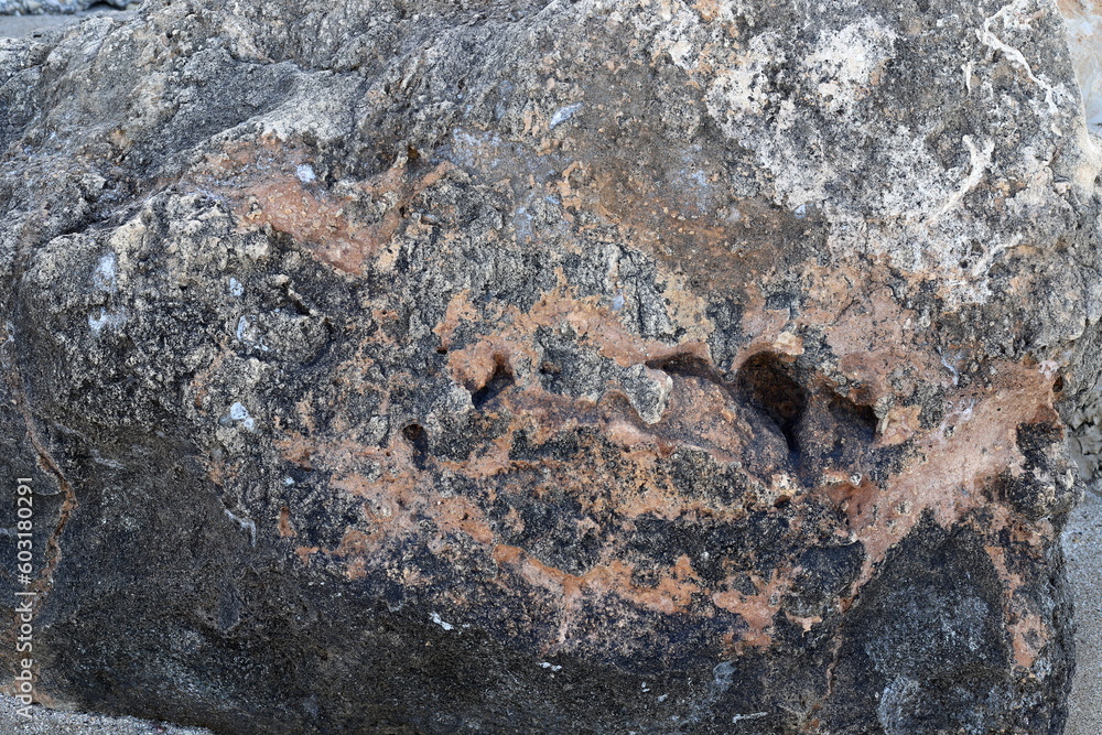 Obraz premium Texture and structure of the stone. Natural nature background.