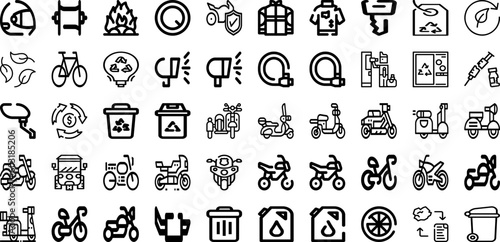 Set Of Cycle Icons Collection Isolated Silhouette Solid Icons Including Sport, Race, Cyclist, Bicycle, Road, Cycle, Bike Infographic Elements Logo Vector Illustration