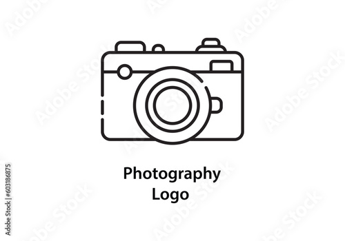 Photo graphy logo icon vector template.