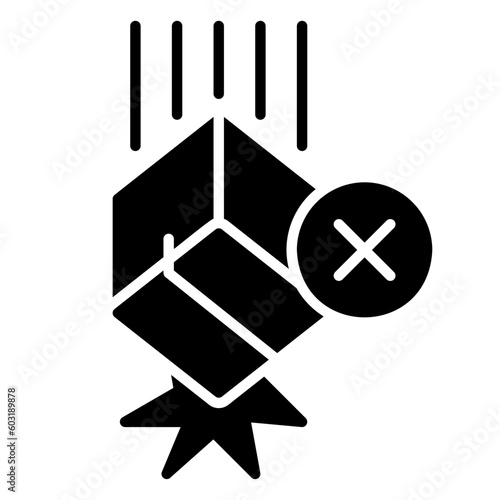Icon do not drop item box