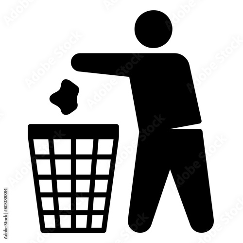 Icon do not litter