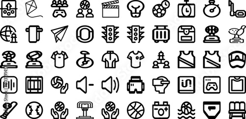 Set Of Hobby Icons Collection Isolated Silhouette Solid Icons Including Art, Woman, Hobby, Vector, Music, Leisure, Illustration Infographic Elements Logo Vector Illustration