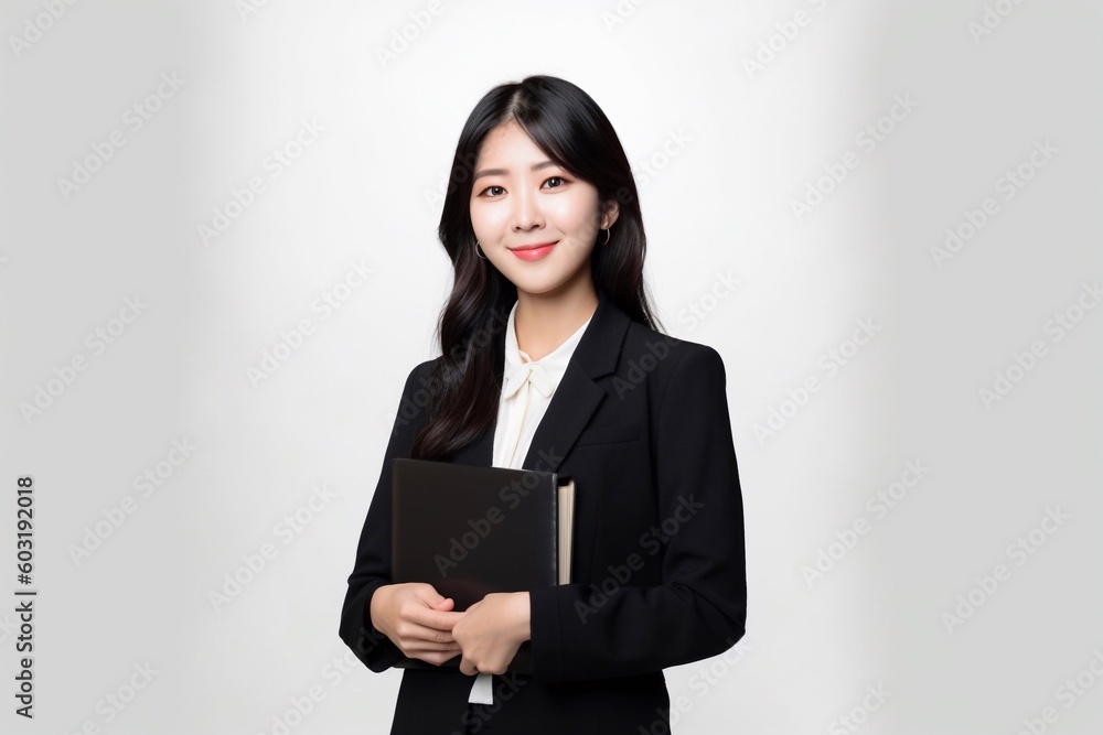Portrait asian business woman smiling confident Portrait asian business woman smiling confident