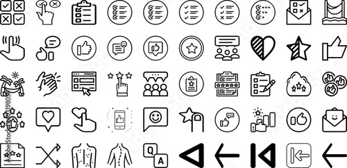 Set Of Back Icons Collection Isolated Silhouette Solid Icons Including Background, Back, School, Study, Concept, Design, Education Infographic Elements Logo Vector Illustration