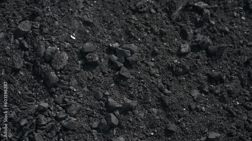Close up of coal dust. Close up of coal dust.