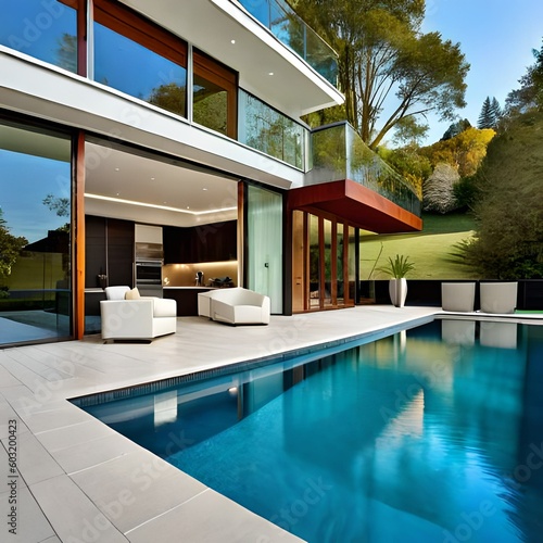 Exterior of a luxurious holiday villa © TheGamifiedTV