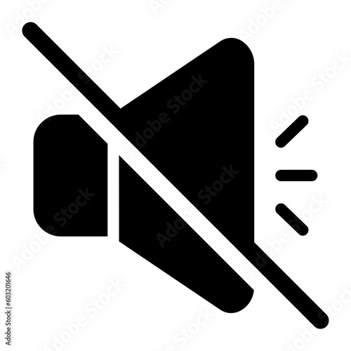 loud glyph icon