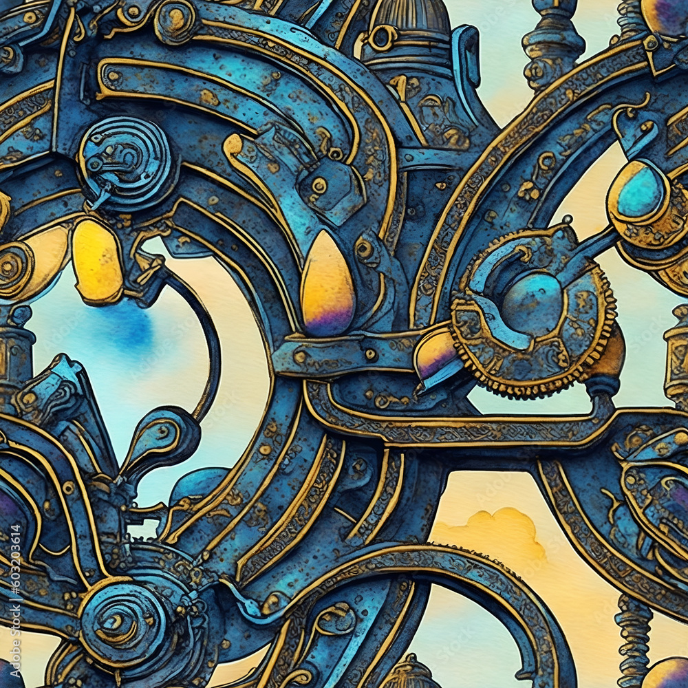 Tile design 1 - generative IA Tile design 1 - generative IA