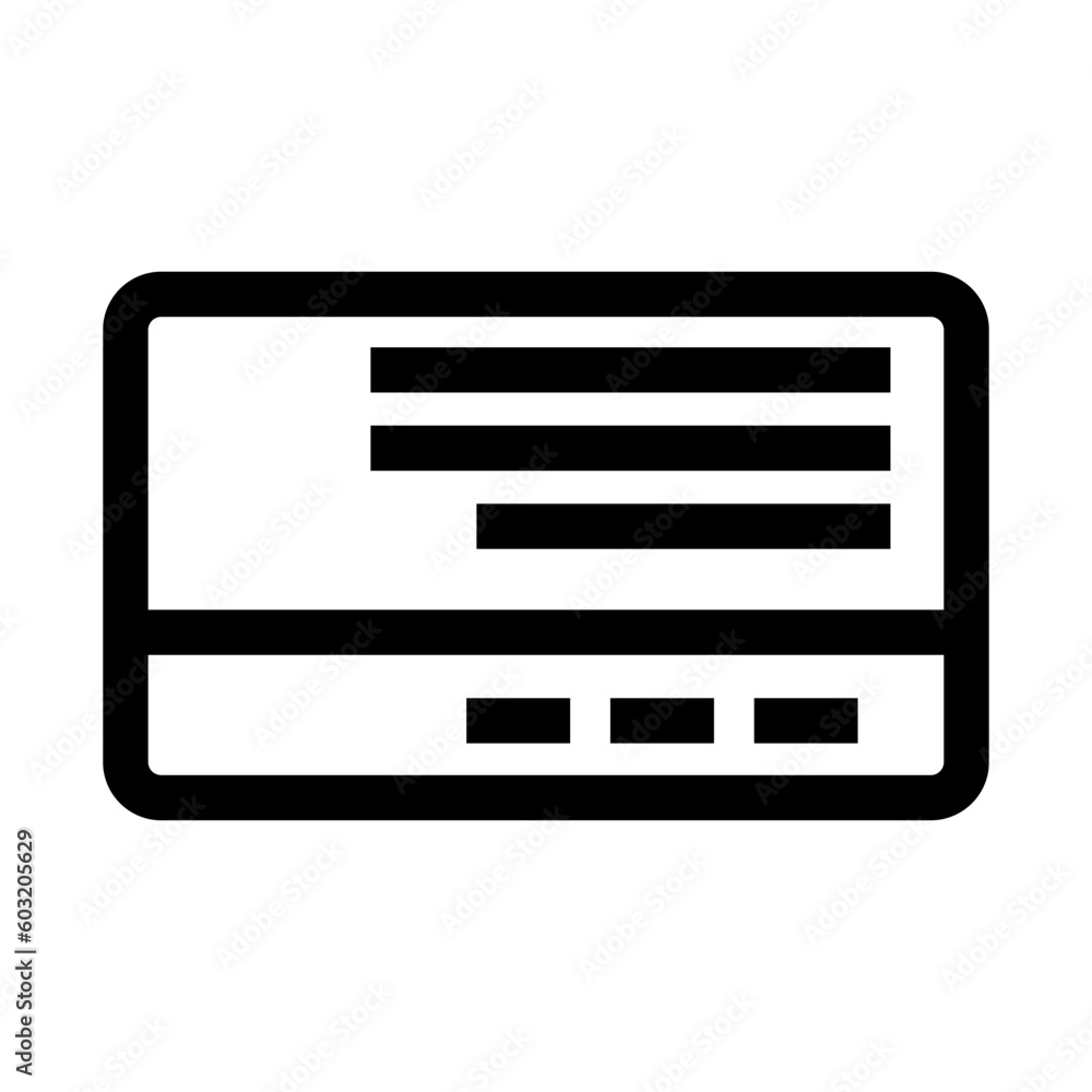 Credit card web icon. Payment. Vector. Credit card web icon. Payment. Vector.