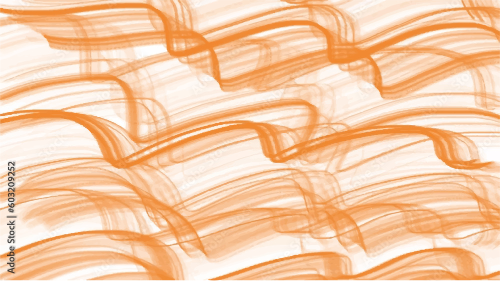 Fototapeta premium Abstract orange watercolor background.Hand painted watercolor. vector