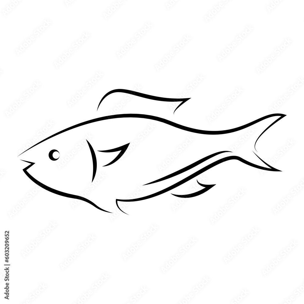 fish logo vector illustration design fish logo vector illustration design