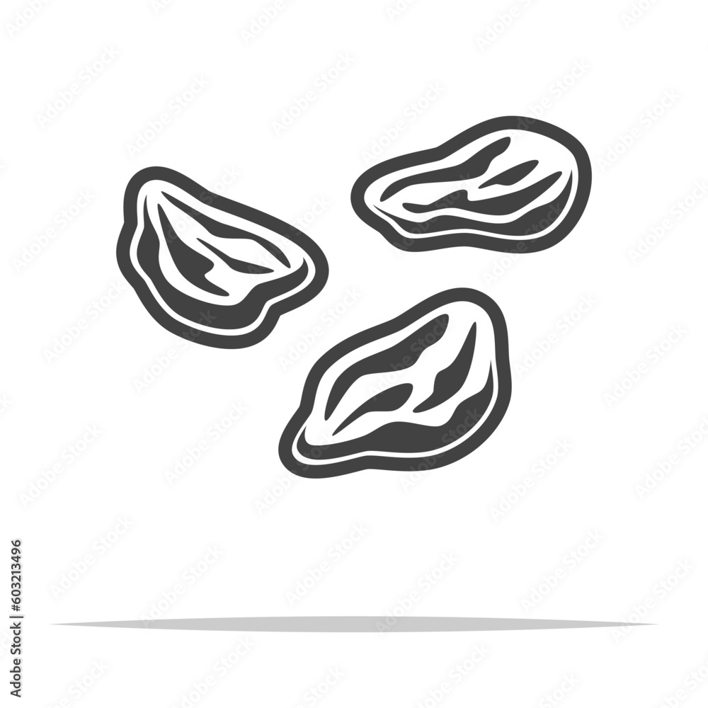 Raisins icon transparent vector isolated Raisins icon transparent vector isolated