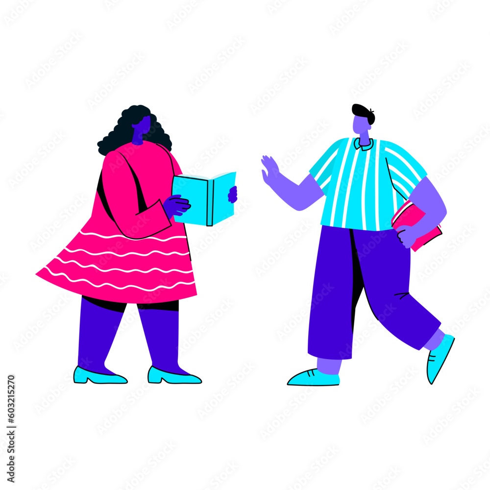 Obraz premium people character Illustration
