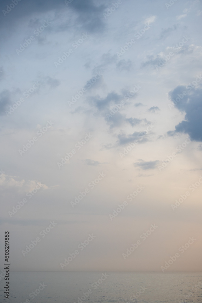 Blue sky with white clouds, background. Blue sky with white clouds, background.