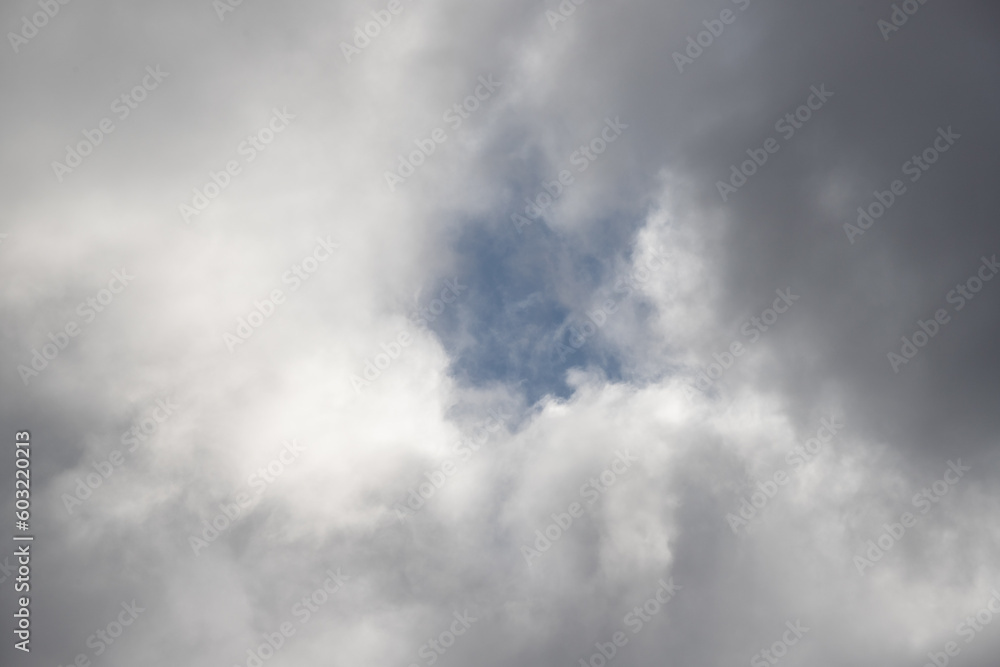 White clouds against the blue sky. Cloudy sky background. White clouds against the blue sky. Cloudy sky background.