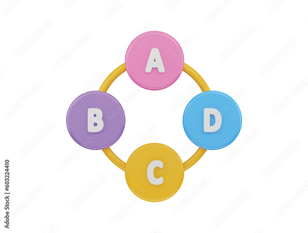 circle infographic icon 3d rendering vector illustration circle infographic icon 3d rendering vector illustration