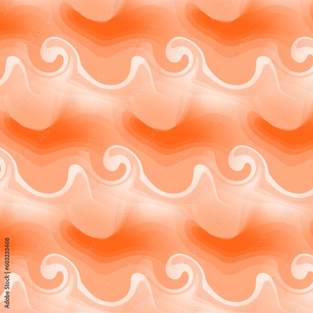 Obraz premium Minimal geometric abstract background. with gradient. Dynamic shape composition. Illustration