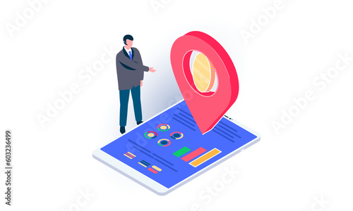 Finance Isometric Icons 