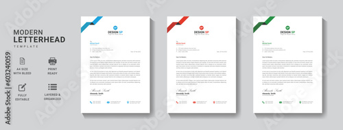 Letterhead Template	
