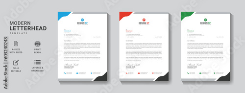 Letterhead Template	
