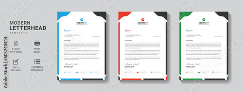 Letterhead Template	
