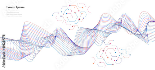 幾何学 抽象 遺伝子 科学 背景 透過