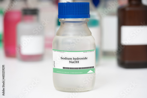 Sodium hydroxide NaOH photo