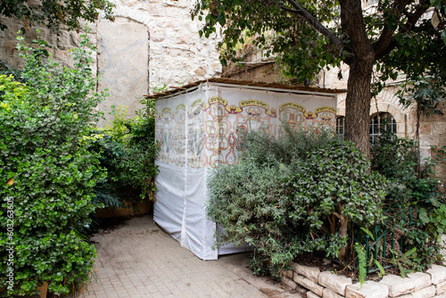 Fototapeta Naklejka Na Ścianę i Meble -  Sukkah in Jerusalem