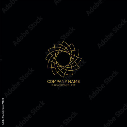  brand logo,line art,vector template.
Modern line logos. Cool geometric forms, brand logo, line art, Vector logo on which an abstract image of a flower, Nature Simple Line Style Logo, Vector abstract 