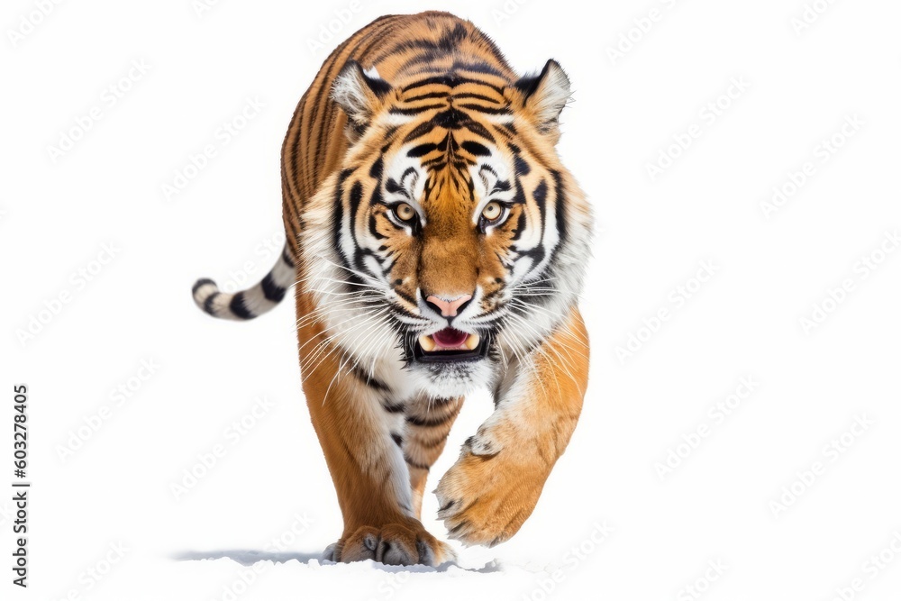 Siberian tiger- background