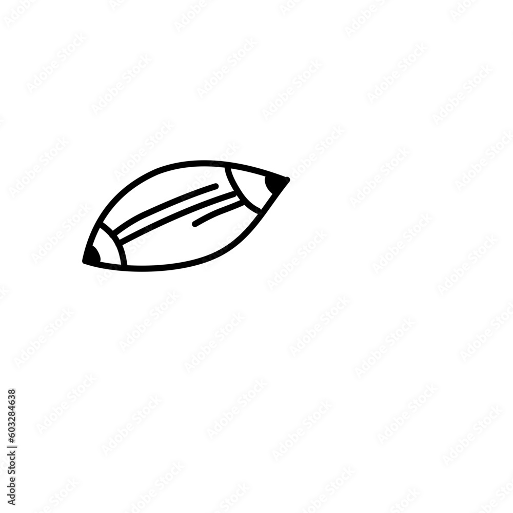 Fototapeta premium cute hand drawn ink doodles