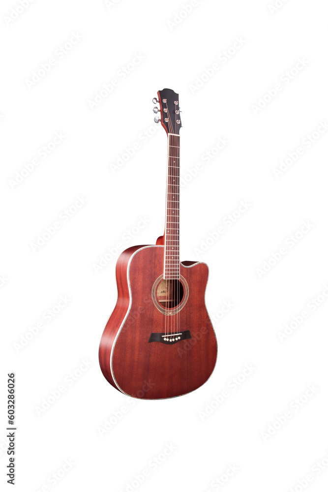 Delicate and beautiful folk acoustic guitar 41 inches