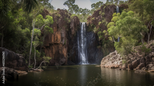 Wangi Falls  Litchfield National Park  Darwin waterfall 