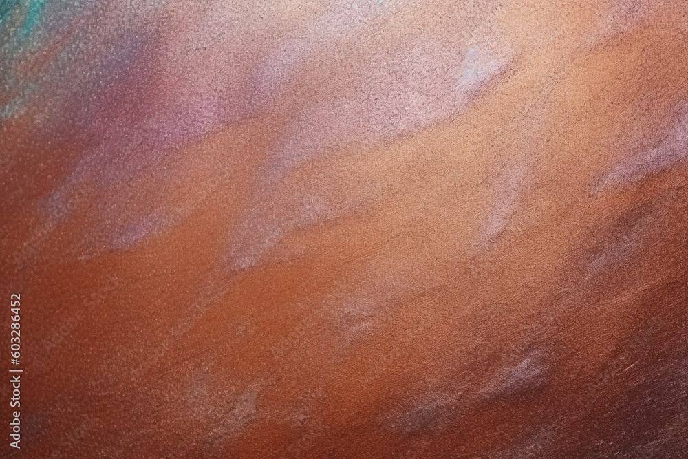 Fototapeta premium The background image is an image of a luxurious holographic pastel brown texture. This textured background is high quality with fine texture and gloss, looks very elegant and luxur Generative AI