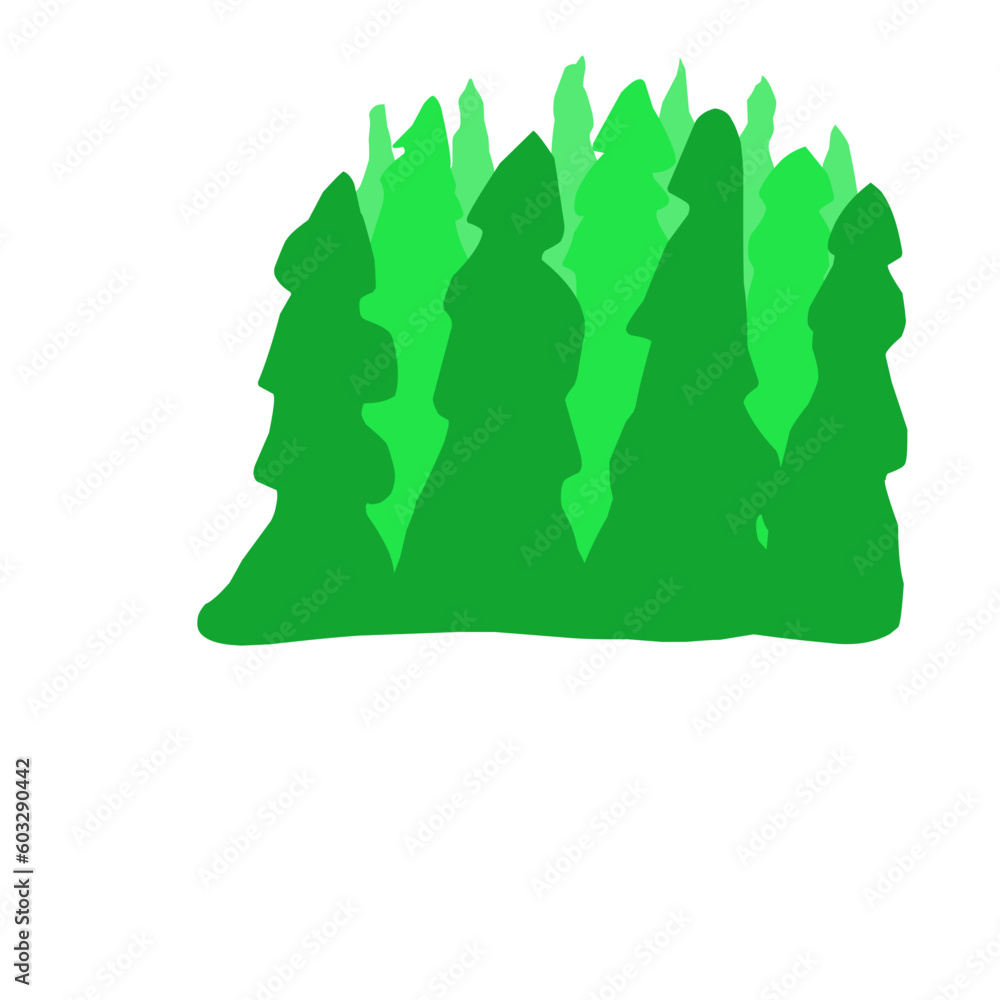 Obraz premium Forest background, nature, landscape