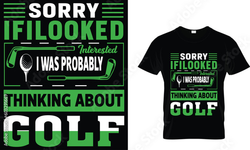 sorry if i looked interested... t-shirt design template photo