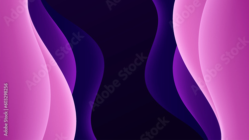 Abstract background soft gradient color and dynamic shadow on background .Vector background for wallpaper,banner. Eps 10 