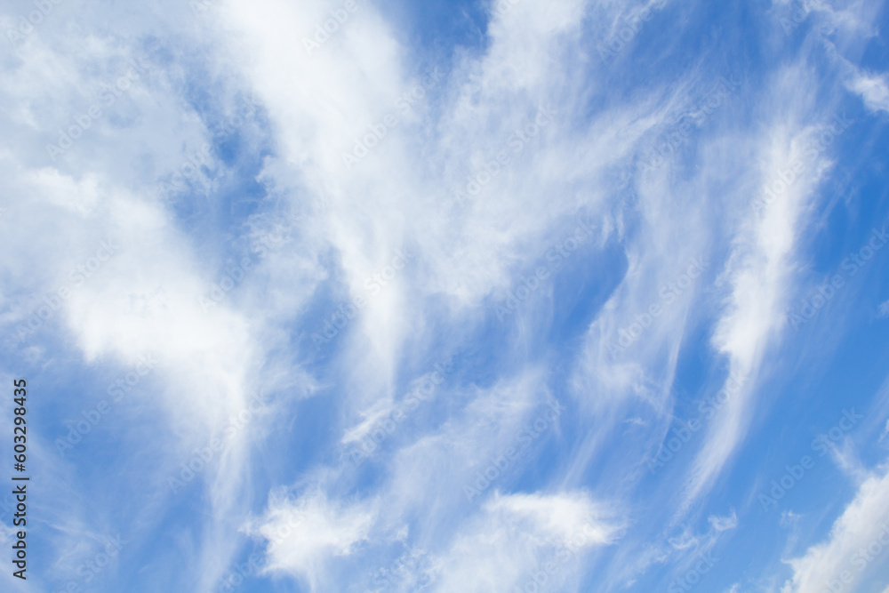 Blue sky background with tiny clouds. Blue sky background with tiny clouds.