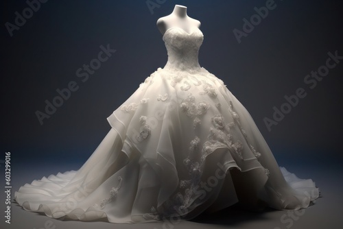 Wedding dress, generative ai