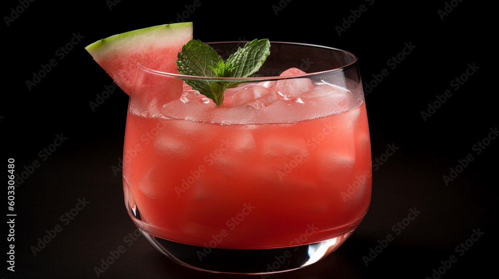 custom made wallpaper toronto digitalWatermelon Agua Fresca. Generative AI image