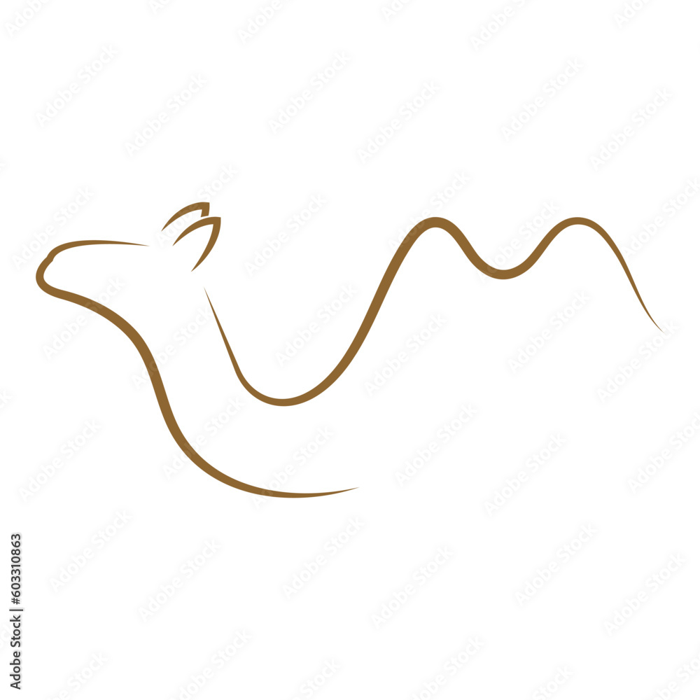 camel vector illustration design camel vector illustration design
