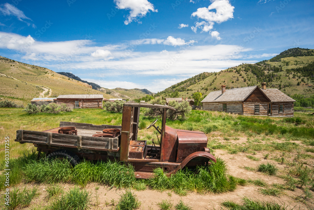 Old Truck at Bannack State Park Ghost Town