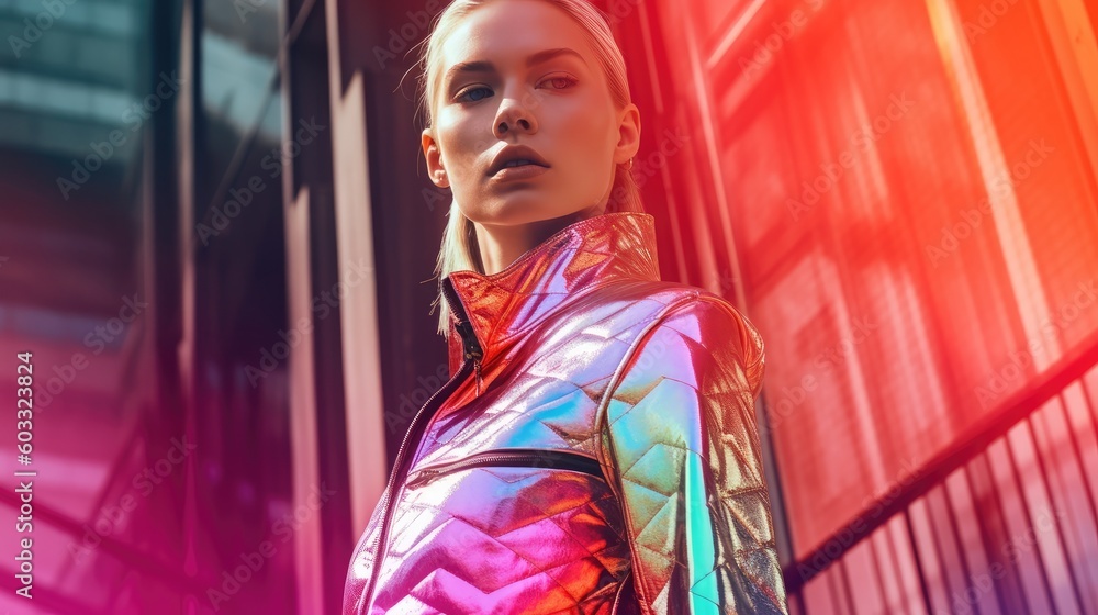 Obraz premium Steet wear fashion. Generative AI