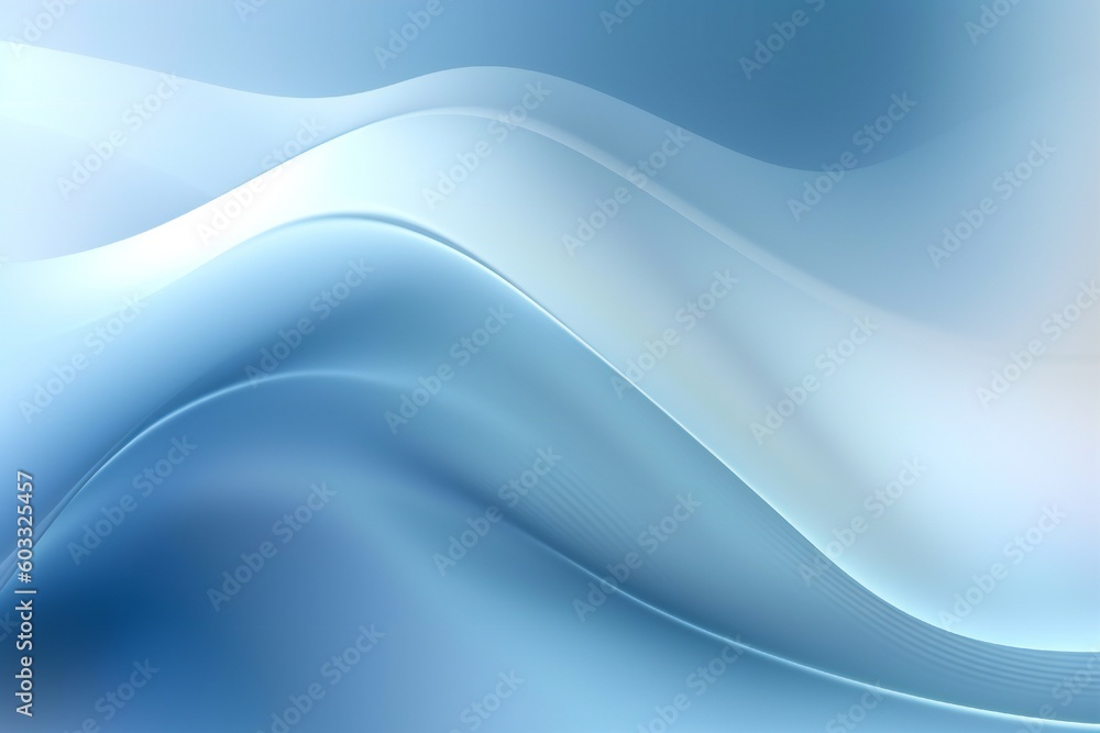 Fototapeta premium Clean Elegant Modern Business Presentation Background with Wave Flow Element Generative AI 