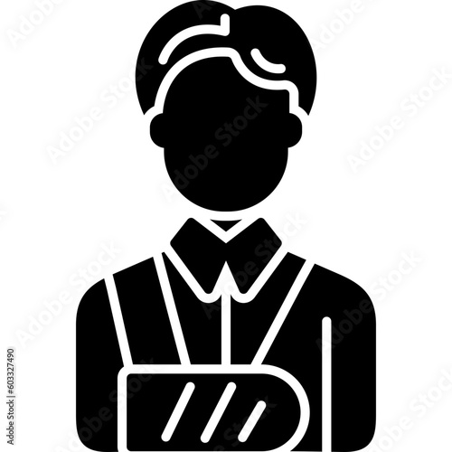 Bandaged Person Icon