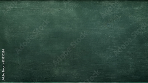 Green chalkboard background. Generative AI © Farnaces