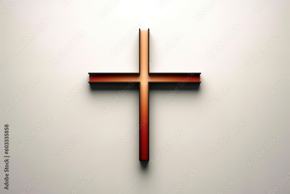 modernist Christian cross design